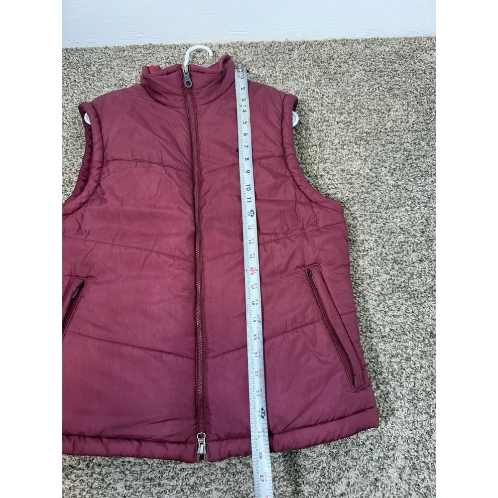 Nike SB 6.0 Puffer Jacket Vest Retro Mens Size Large Red
